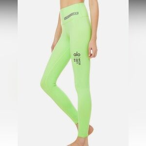 ALO Yoga Lime Green Leggings